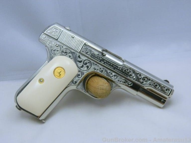 Buy Colt 1903 Pocket Hammer-less Pistol Nickel Online