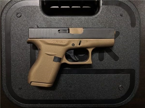 Glock 42 Burnt Bronze