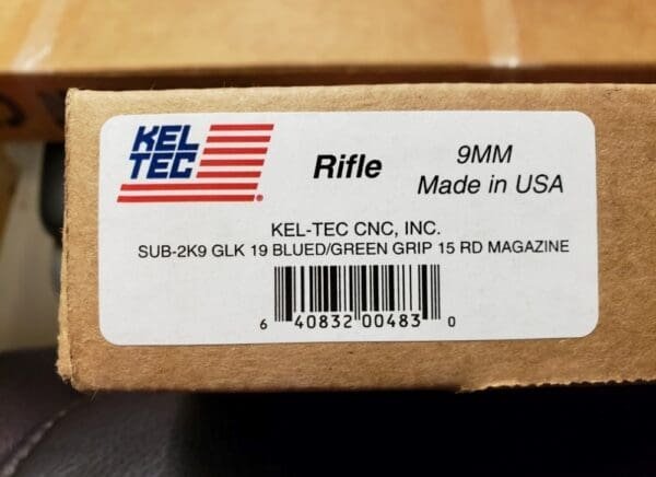 Buy Kel-Tec SUB-2000 9mm