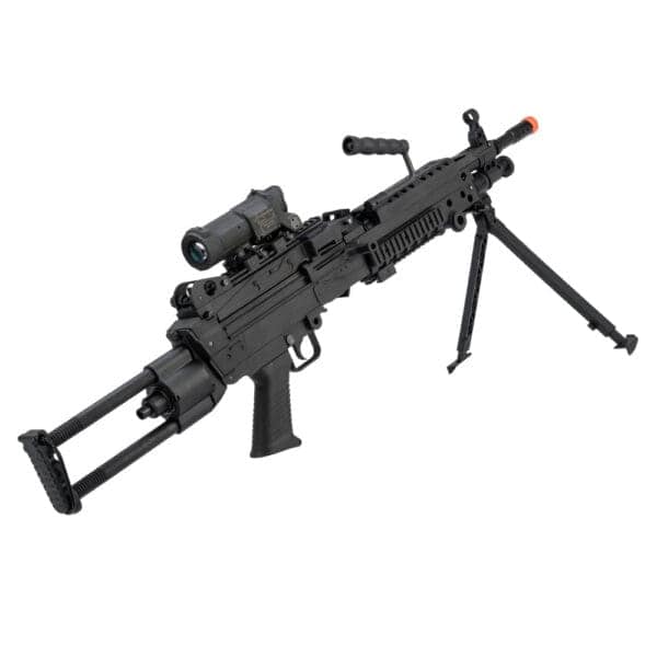 Cybergun FN Licensed M249 Para "Featherweight" Airsoft Machine Gun