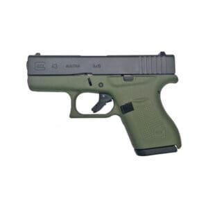 Glock 43 9mm 6+1 Battlefield Green