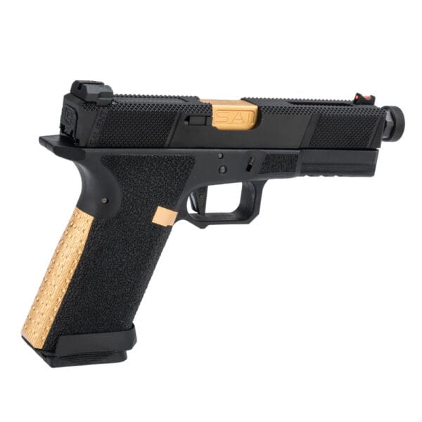 EMG Salient Arms International BLU w/ Salient Arms Utility Slide and Gold Barrel