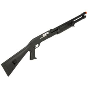 CYMA Standard Full Metal M3 3-Round Burst Multi-Shot Shell Loading Airsoft Shotgun