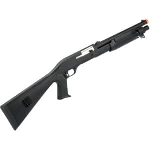 CYMA Standard Full Metal M3 3-Round Burst Multi-Shot Shell Loading Airsoft Shotgun