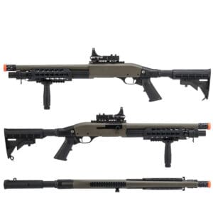 CYMA Sport Tactical M3 Super 90 3-Round Burst Airsoft Shotgun