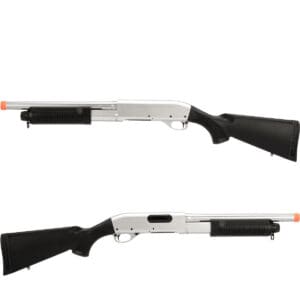 CYMA Sport M870 3-Round Burst Multi-Shot Shell Loading Airsoft Shotgun