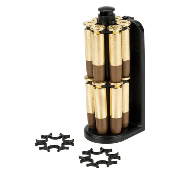 ASG Moon Clip Set with 12 Revolver Cartridges for Dan Wesson 715 4.5mm Airgun Revolvers with Loader Caddy