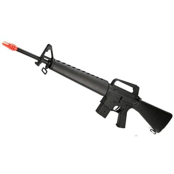 JG M16 Vietnam Full Size Airsoft AEG Muzzle Loaders