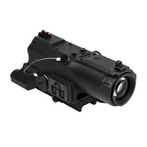 Green Laser, Nav LED, and Blue Illuminated Reticle and Micro Dot - Black
