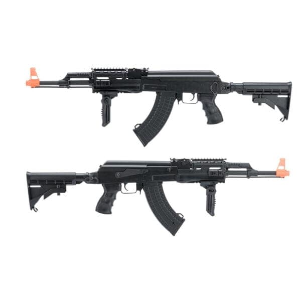 sport tactical ak47 airsoft aeg-with retractable stock