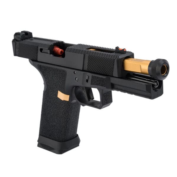 EMG Salient Arms International BLU w/ Salient Arms Utility Slide and Gold Barrel