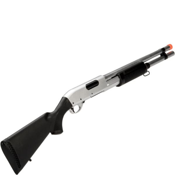 CYMA Sport M870 3-Round Burst Multi-Shot Shell Loading Airsoft Shotgun