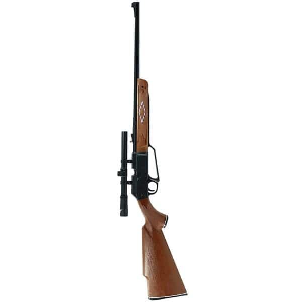Outdoor Products-Rifle with Scope, Brown.177 Caliber