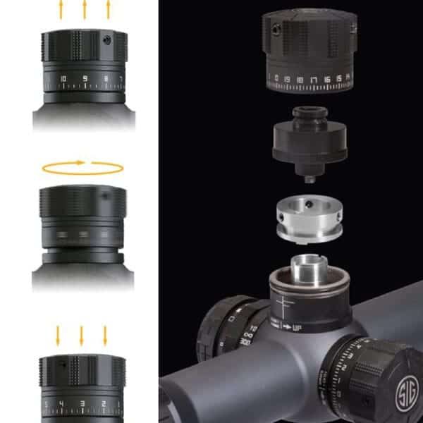 SIG Sauer Tango4 1-4X24 Illuminated Rifle Scope