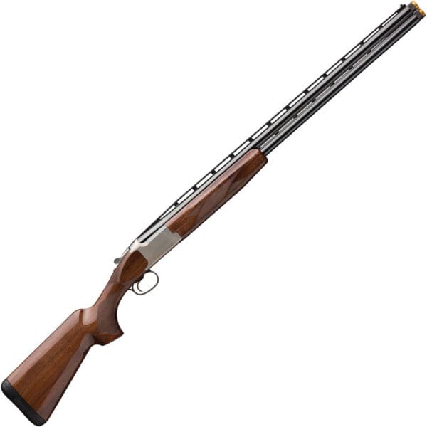 Browning Citori CX White 12 Gauge O/U Break Action Shotgun 32" Vent Rib Barrels 3" Chamber 2 Rounds Walnut Stock Silver Receiver with Blued Barrel Finish