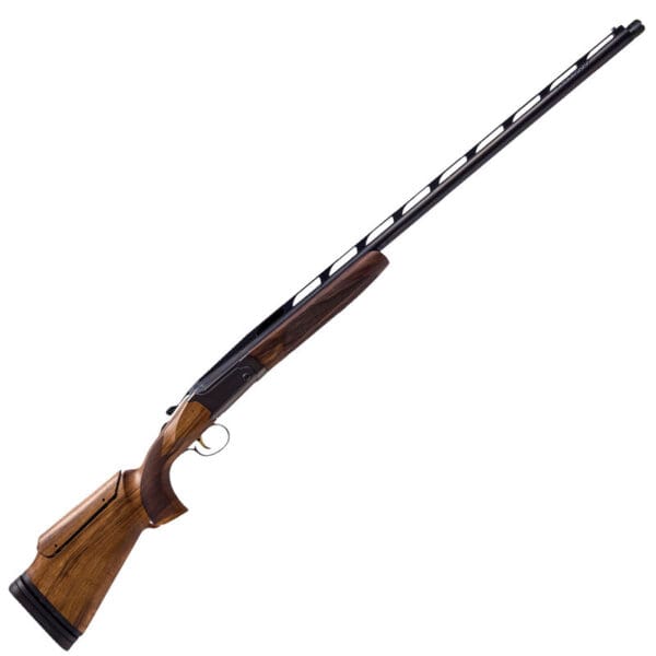 CZ USA All American Single Trap 12 Gauge Shotgun 32" Ported Barrel 3" Chamber 1 Round Raised Steel Rib Turkish Walnut Stock with Adjustable Comb/Butt Gloss Blue