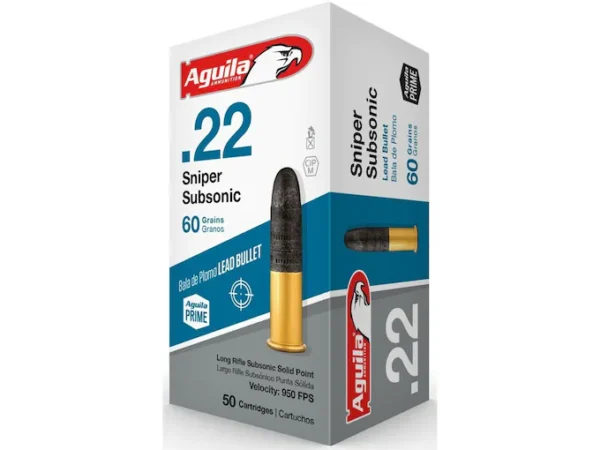 aguila 22lr subsonic ammo